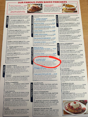 Menu The Original Pancake House Dtc - 6