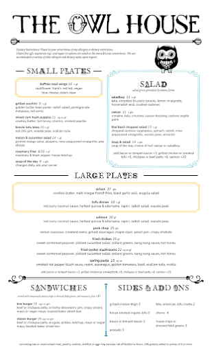 Menu The Owl House - 8