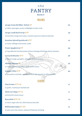 Menu The Pantry - 3
