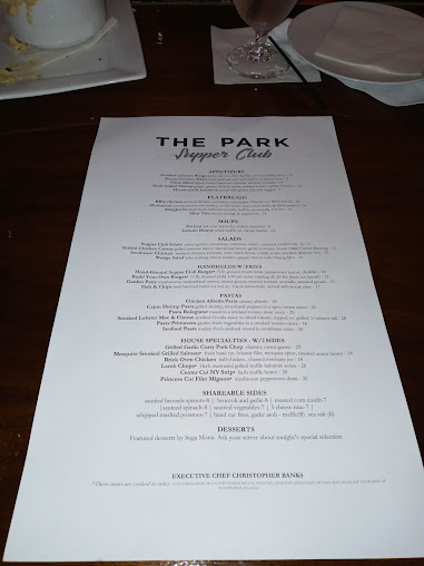 Menu The Park Bar & Grill - 4