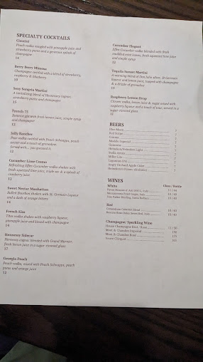 Menu The Park Bar & Grill - 5