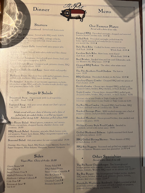 Menu The Pit Authentic Barbecue - 4