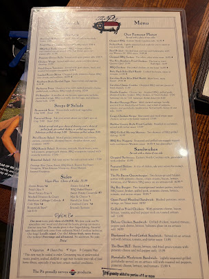 Menu The Pit Authentic Barbecue - 5