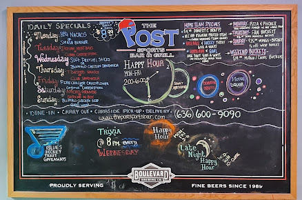 Menu The Post Sports Bar Grill Fenton - 1