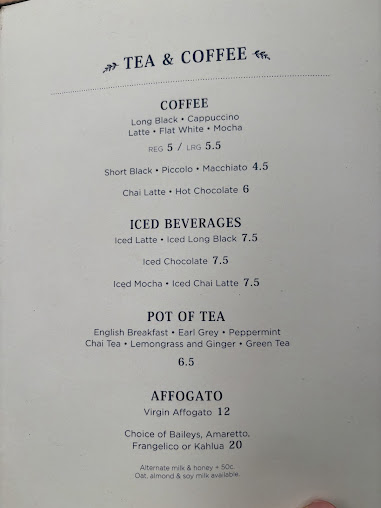 Menu The Potting Shed At The Grounds - 0