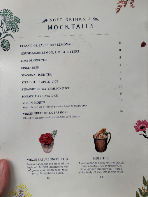 Menu The Potting Shed At The Grounds - 2