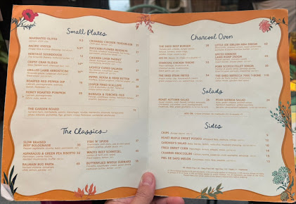 Menu The Potting Shed At The Grounds - 4