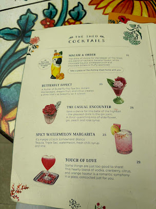 Menu The Potting Shed At The Grounds - 7