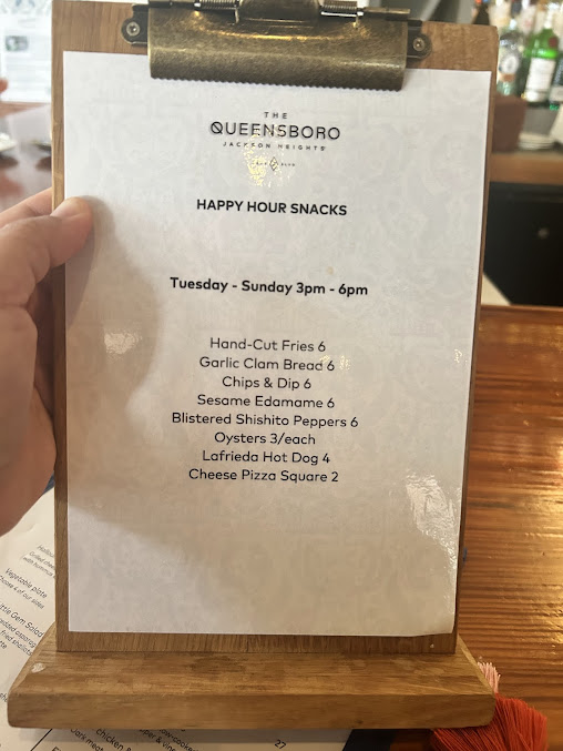 Menu The Queensboro - 4