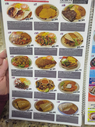 Menu The Ranchito Taqueria & Restaurant - 4