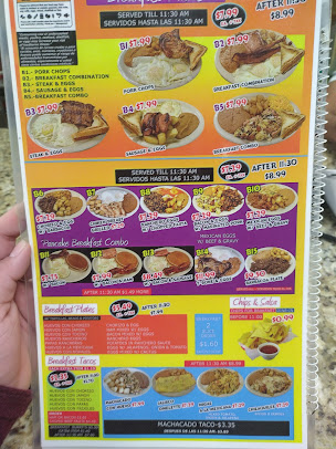 Menu The Ranchito Taqueria & Restaurant - 7