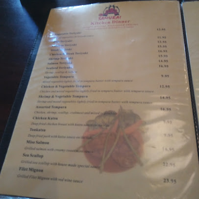 Menu The Red Samurai Steak House - 4