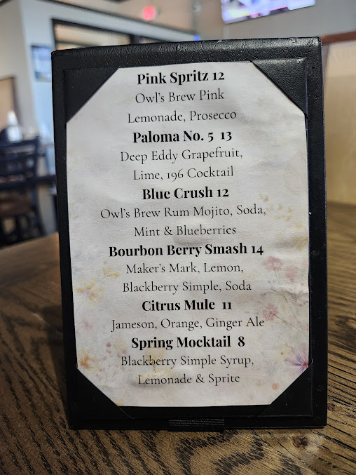 Menu The Ridge West Seneca - 7