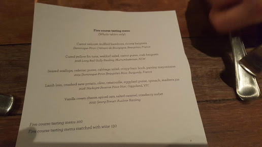 Menu The River Moruya - 7