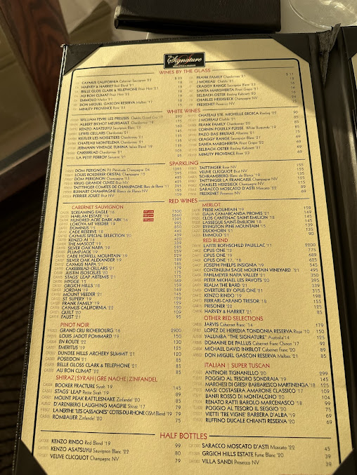 Menu The Signature Prime Steak & Seafood - 2