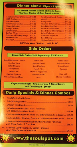 Menu The Soul Spot - 5