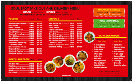 Menu The Soul Spot - 8