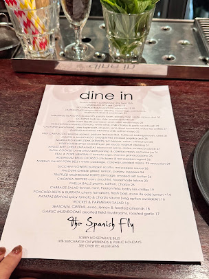 Menu The Spanish Fly - 5