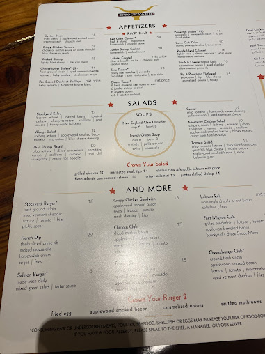 Menu The Stockyard Restaurant - 3