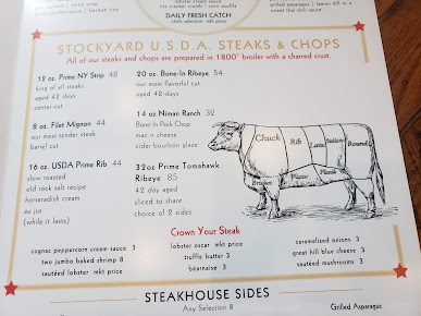 Menu The Stockyard Restaurant - 4