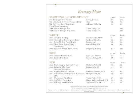 Menu The Tea Lounge - 4