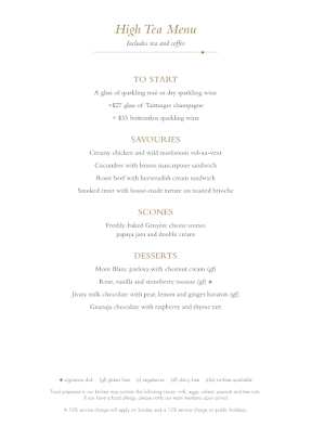 Menu The Tea Lounge - 7