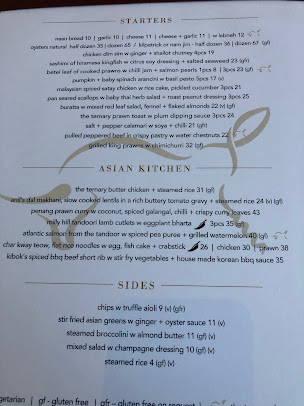 Menu The Ternary Restaurant - 5