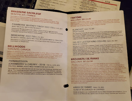 Menu The Tip Tap Room - 0