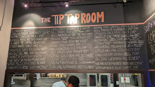 Menu The Tip Tap Room - 1