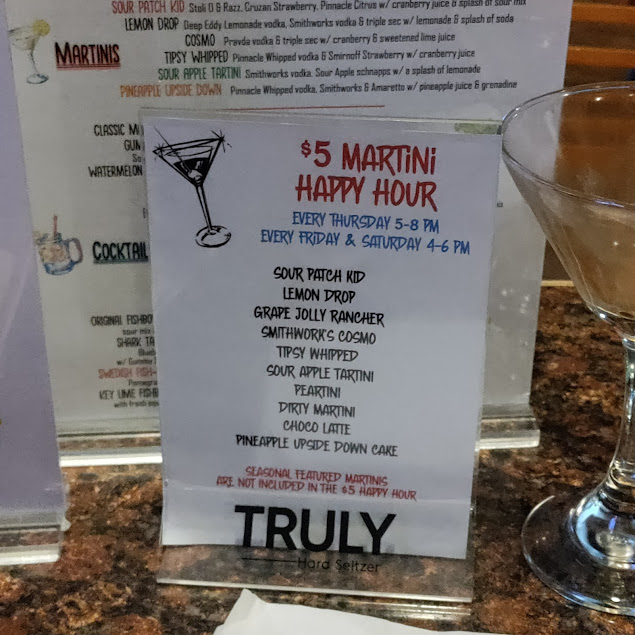 Menu The Tipsy Turtle Market St Pub - 1