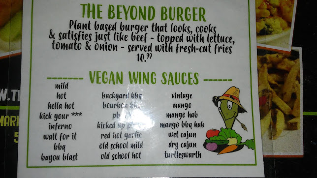 Menu The Tipsy Turtle Market St Pub - 5