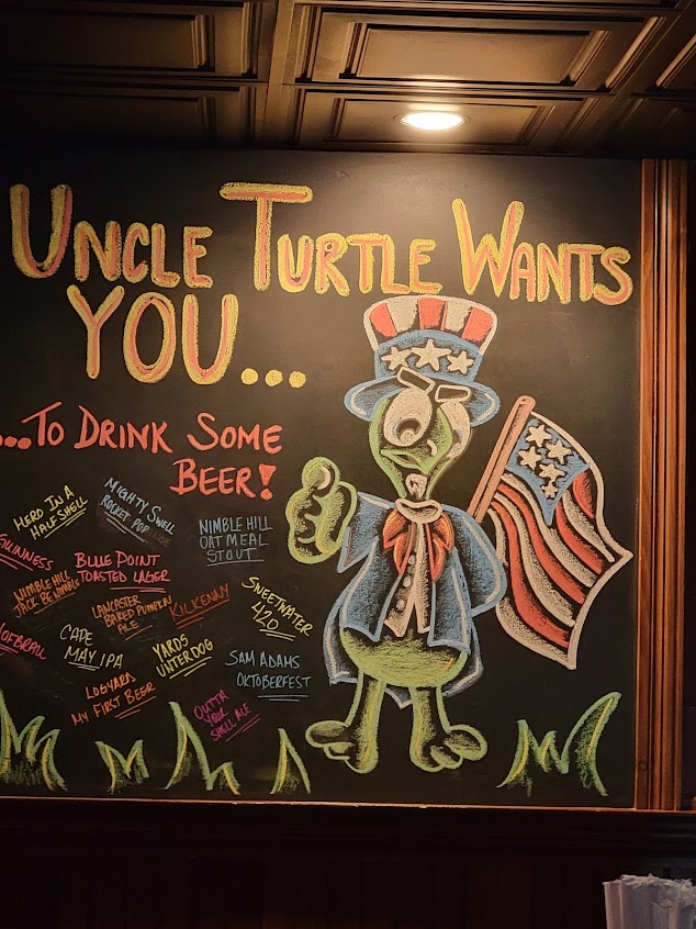 Menu The Tipsy Turtle Market St Pub - 8