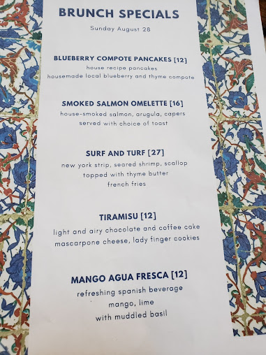 Menu The Tulip And The Rose Cafe - 7