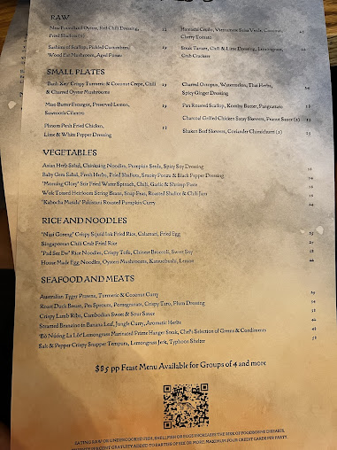 Menu The Tyger - 4