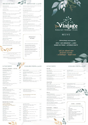 Menu The Vintage Secret Garden - 2