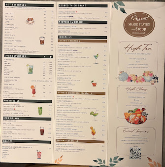 Menu The Vintage Secret Garden - 4