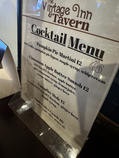 Menu The Vintage Tavern - 8