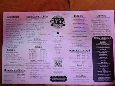 Menu The Wagon Wheel Bar And Grill - 6