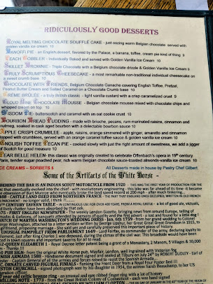 Menu The White Horse New Preston - 4