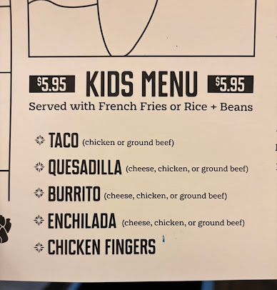 Menu Three Amigos Mexican Grill Cantina - 2