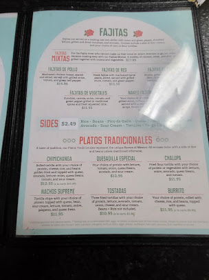 Menu Three Amigos Mexican Grill Cantina - 3