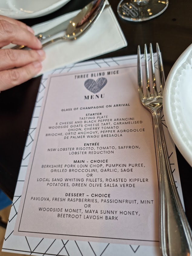 Menu Three Blind Mice - Providore | Kitchen - 7