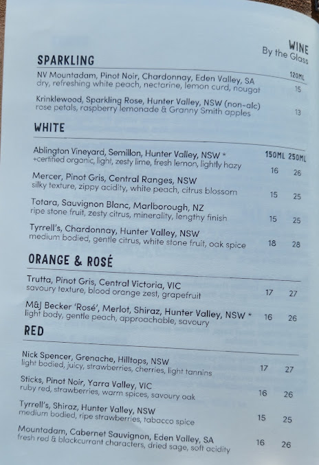 Menu Three Blue Ducks - 4