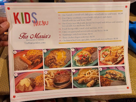Menu Tia Maria's - 3