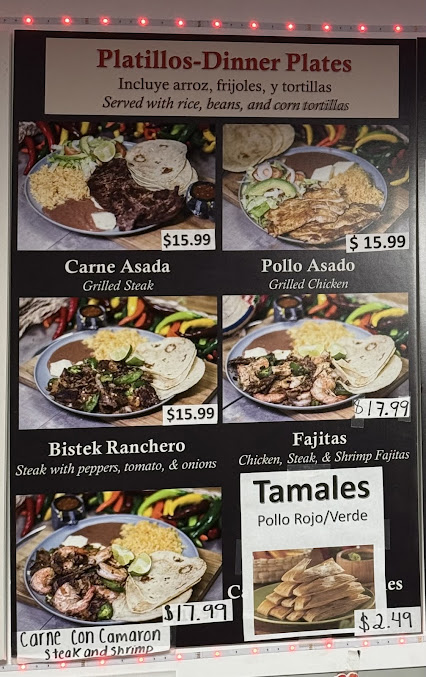 Menu Tienda Y Taqueria Flores - 3