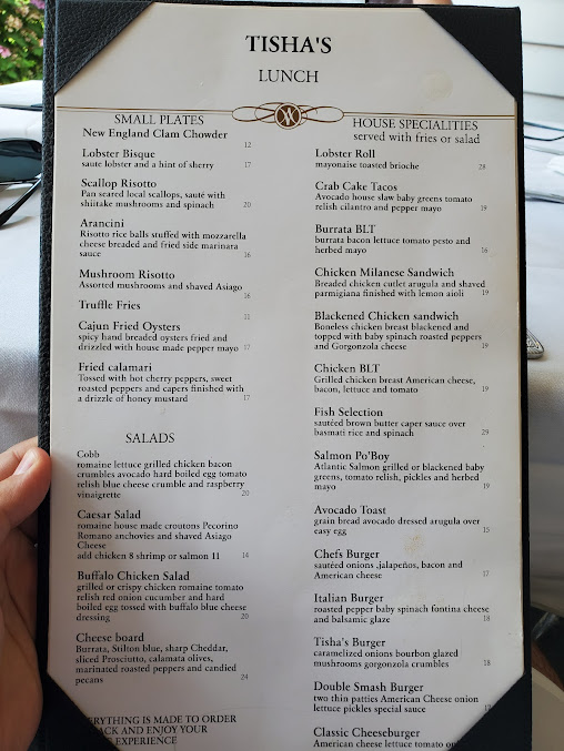 Menu Tisha's Fine Dining - 0