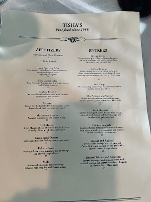 Menu Tisha's Fine Dining - 4