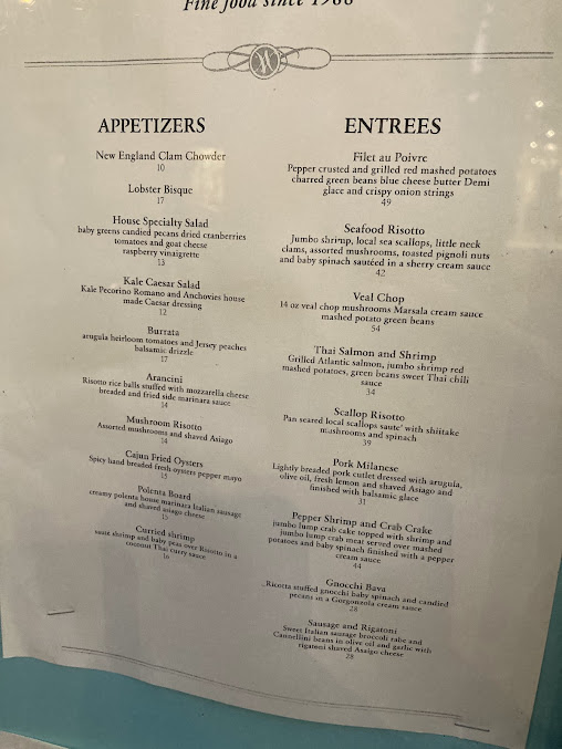 Menu Tisha's Fine Dining - 8