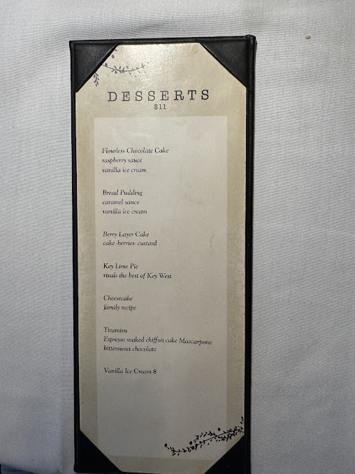 Menu Tisha's Fine Dining - 9