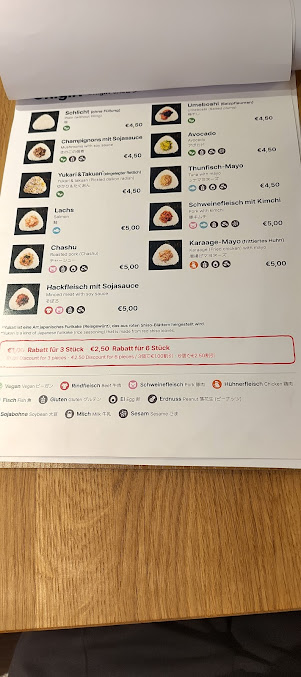 Menu Tokyo Gohan Kreuzberg - 1